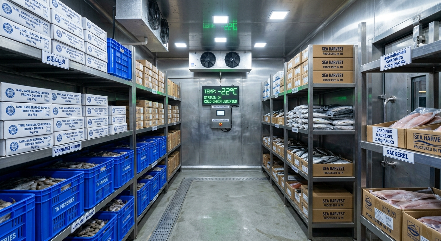 Cold Rooms for Seafood & Fisheries
