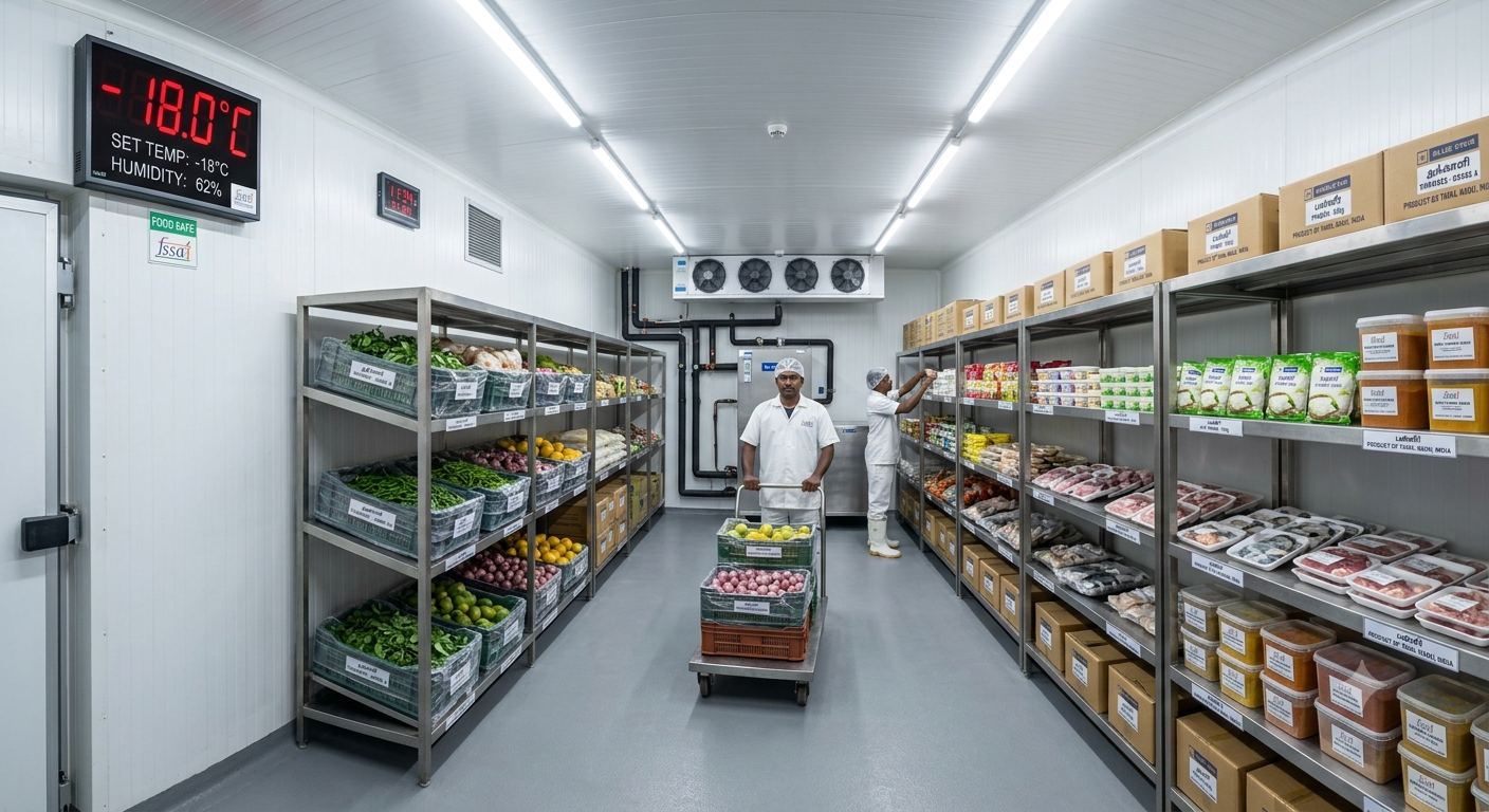 Cold Rooms for Food Processing Industry