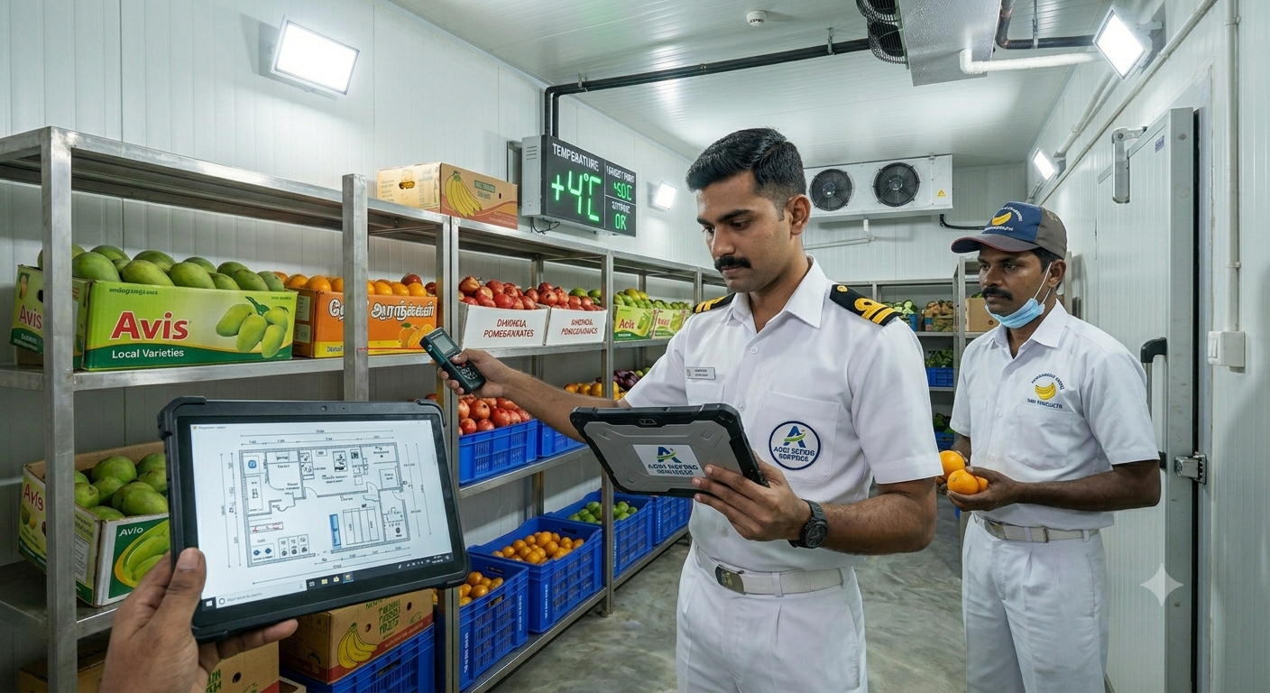 Cold Rooms for Agriculture & Fruits