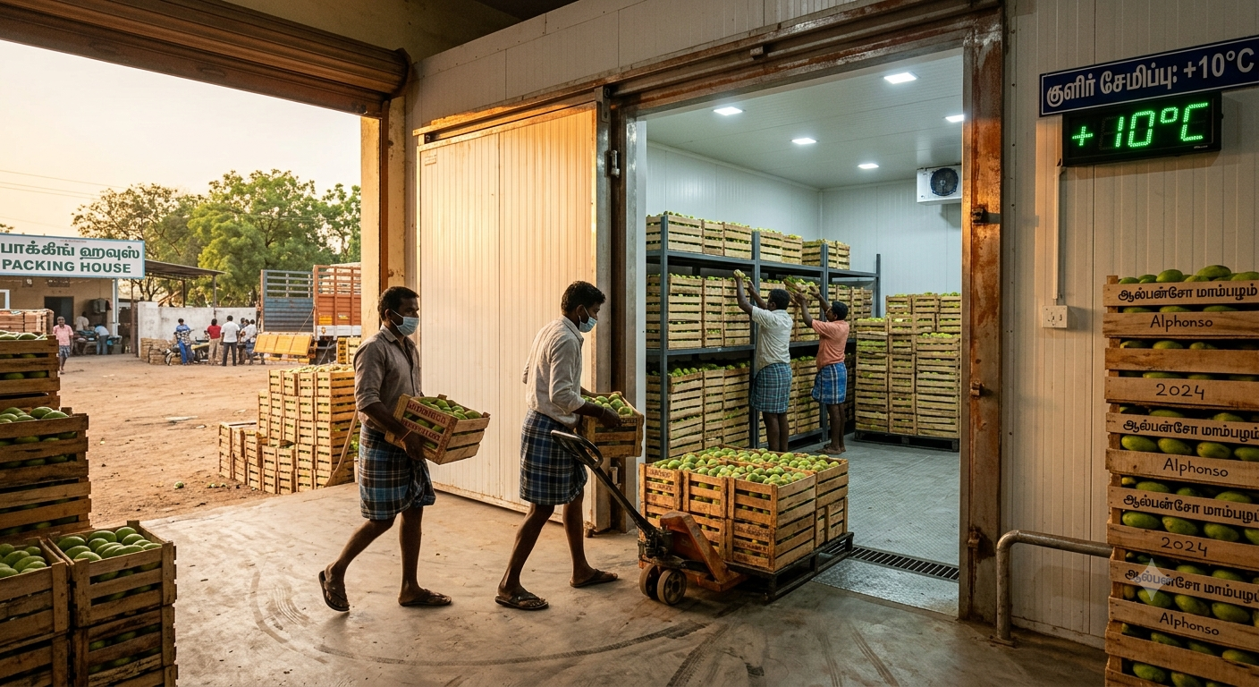 Cold Rooms for Agriculture & Fruits
