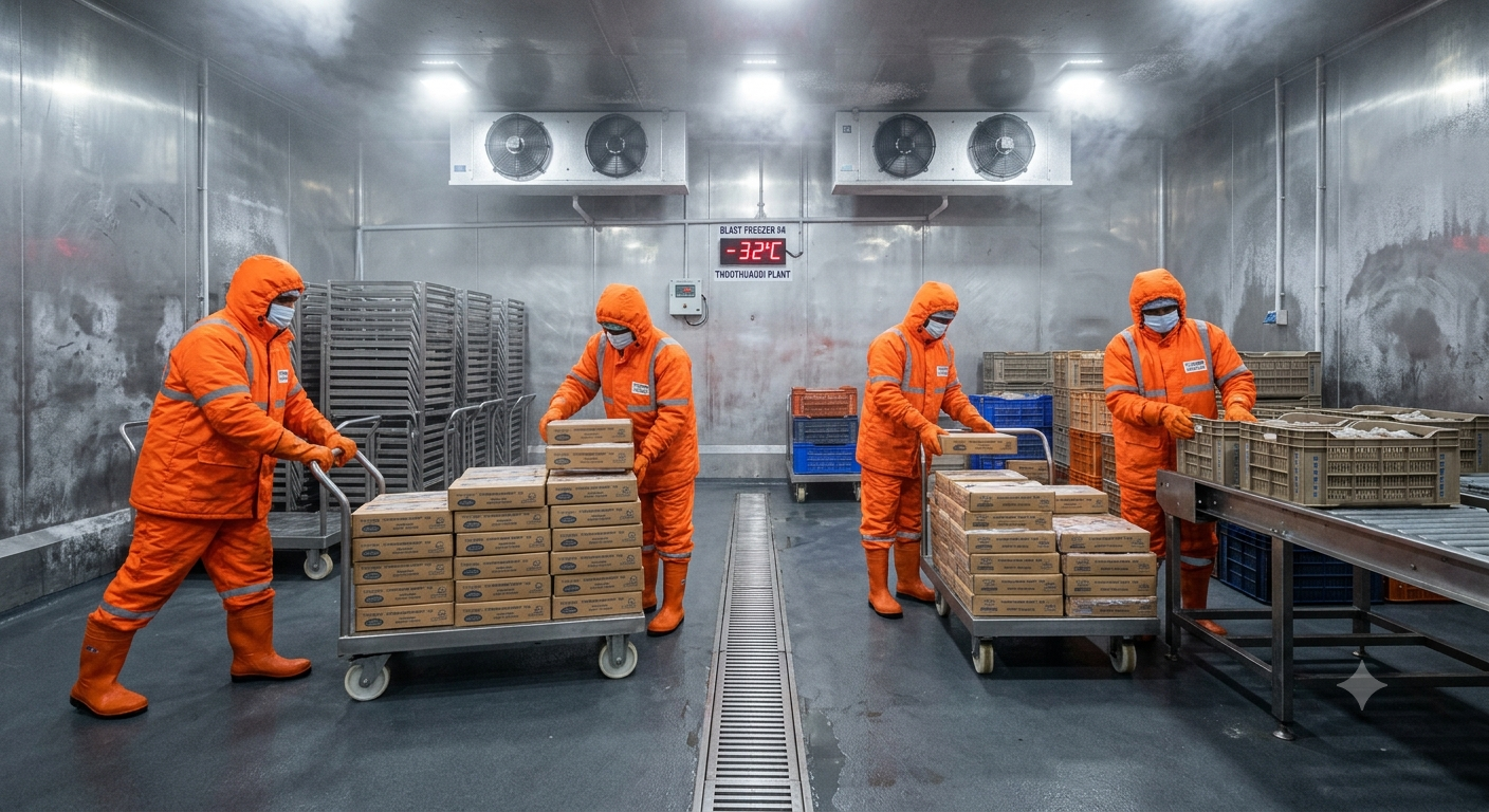 Cold Rooms for Seafood & Fisheries
