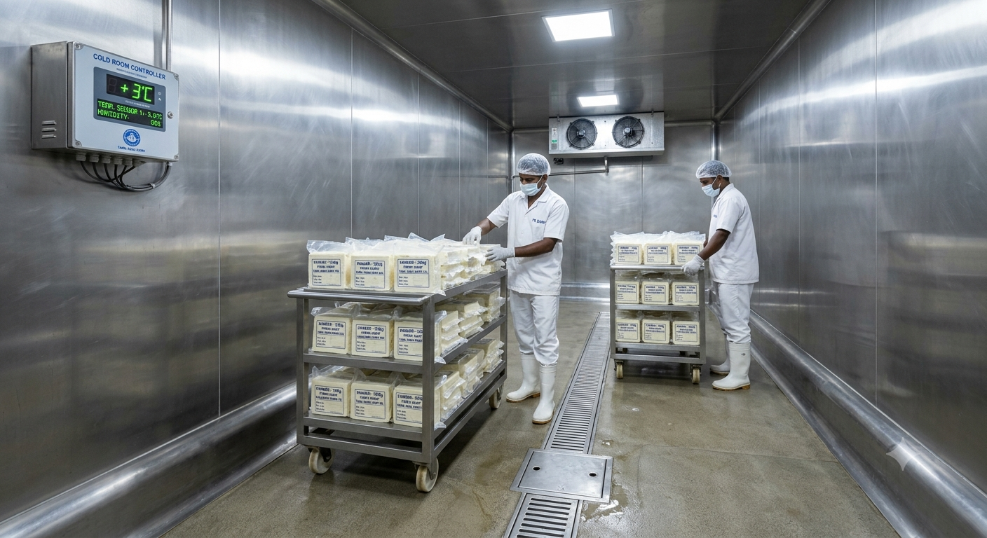 Cold Rooms for Dairy & Beverages