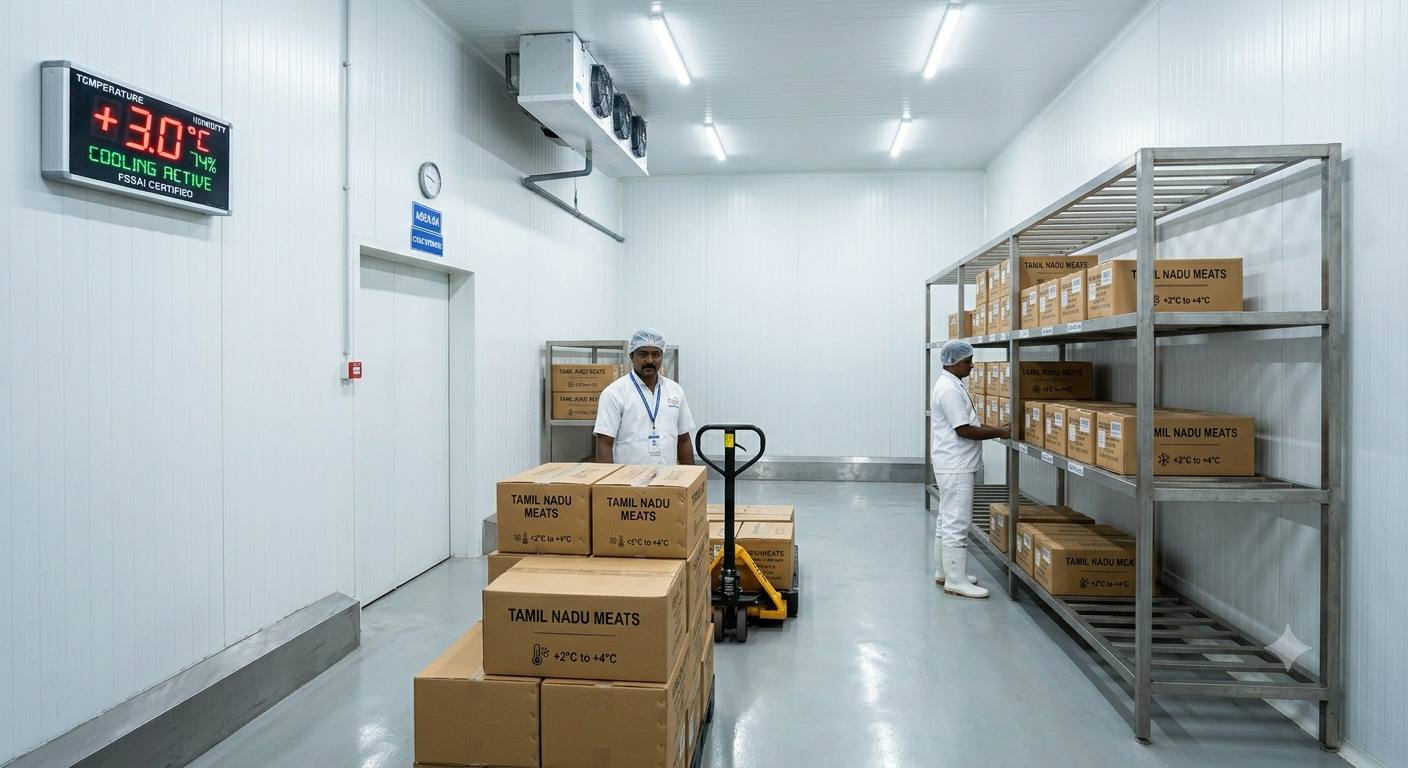 Cold Rooms for Food Processing Industry