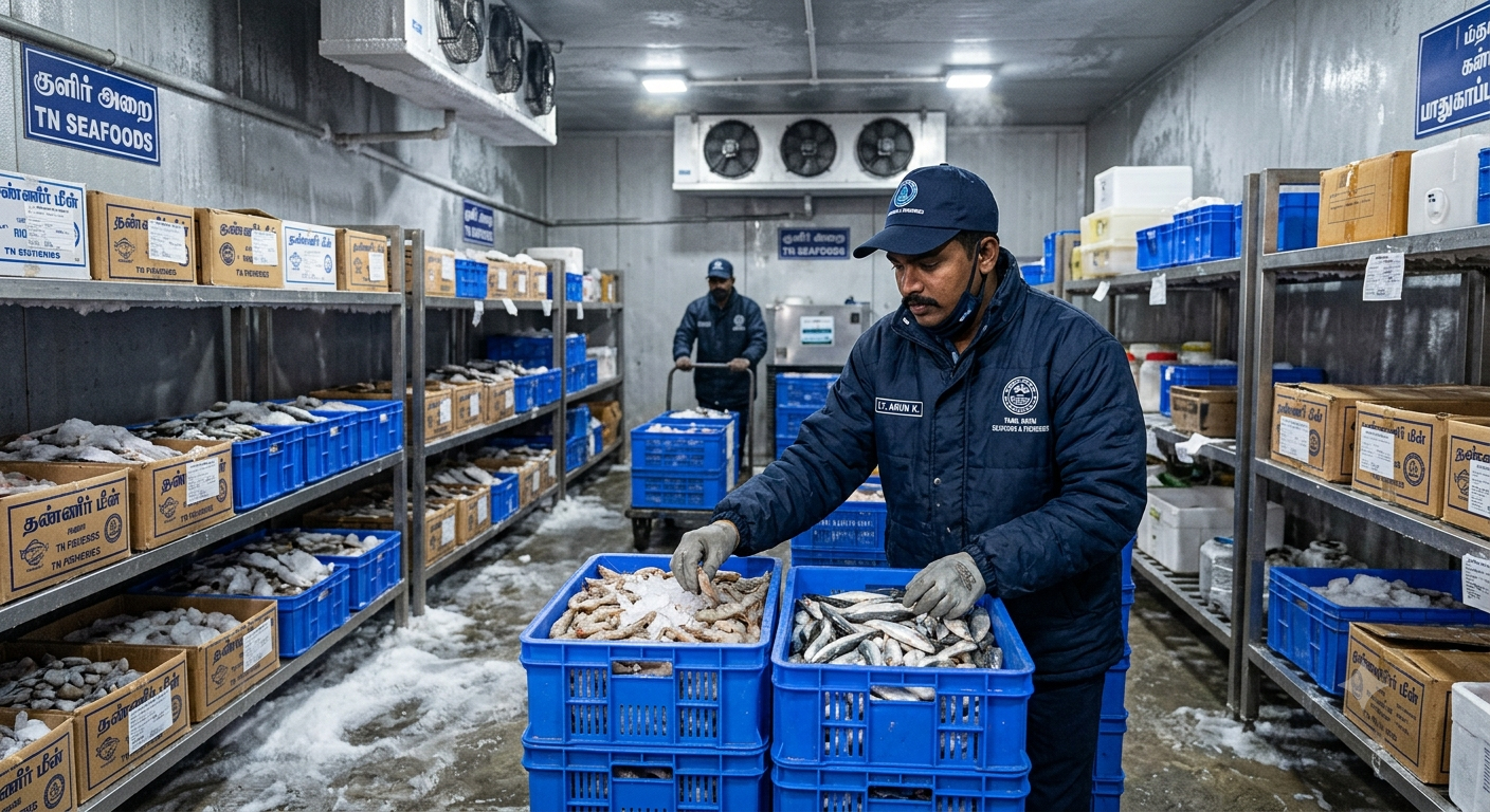 Cold Rooms for Seafood & Fisheries