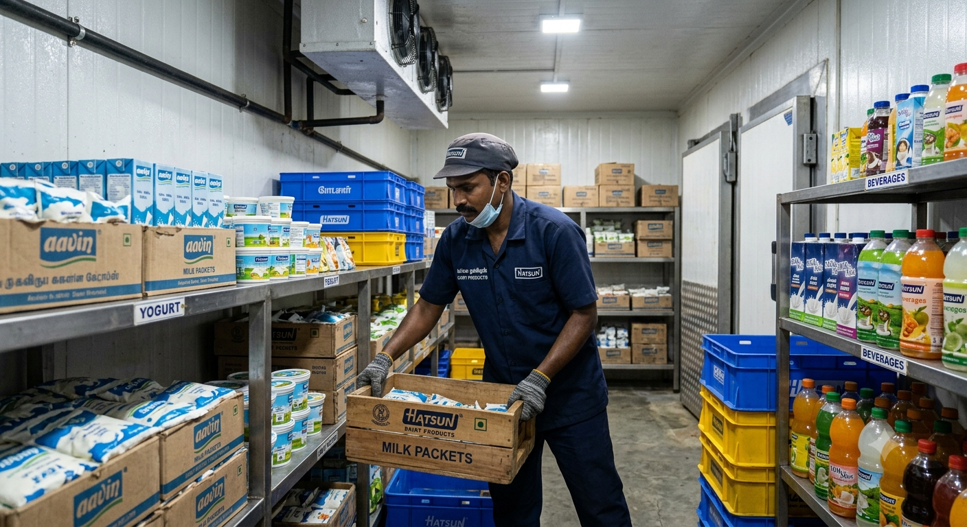 Cold Rooms for Dairy & Beverages