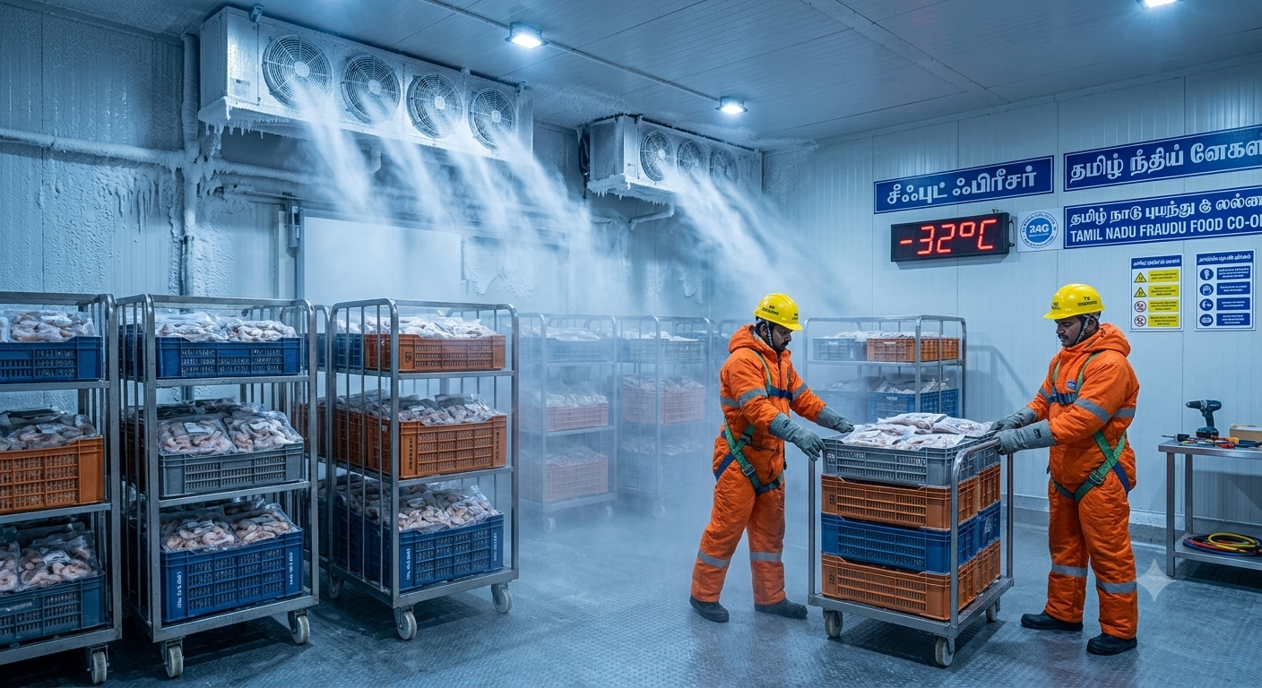 Blast Freezer Room Manufacturer in Coimbatore