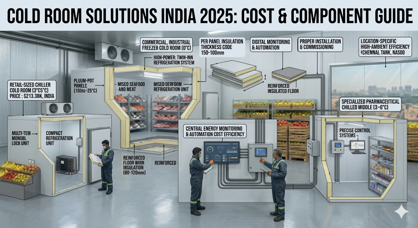 Cold Room Price & Cost Guide India 2025